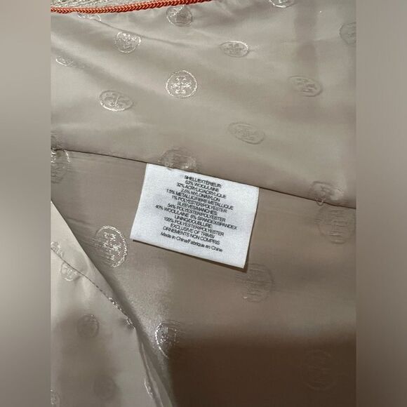 Tory Burch Sairy Bling jacket size 6 NWOT - Picture 10 of 12